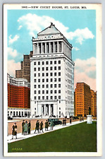St. Louis MO-Missouri, New Court House Building, Vintage Antique Postcard picture