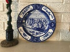  ANTIQUE Vintage C1931 COPELAND SPODE SOUVENIR PLATE First Bank in Michigan picture