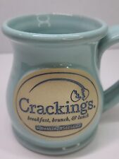 Deneen Coffee Mug Destin Florida Crackings Souvenir Mug Turquoise Seafoam Blue picture