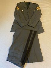 Vintage US Army Sergeant Tropical Uniform With Vietnam War Patches picture