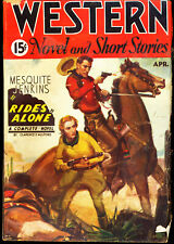 WESTERN NOVELS AND SHORT STORIES 04/1935-MESQUITE JENKINS-C E Mulford-VG-F picture