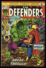 Defenders #10 FN+ 6.5 Thor vs Incredible Hulk  Avengers-Defenders Crossover picture