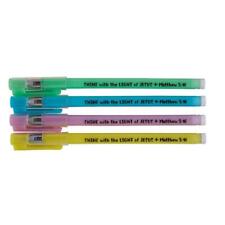 Shine with the Light of Jesus Glow in the Dark Pen Assortment (4 Asst) - 36/pk picture