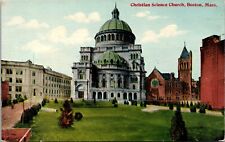 Postcard Church Christian Science Boston Mass [bx] picture