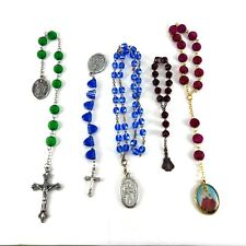Vintage / Antique Catholic Rosary / Beads - Lot of 5 Unique Pieces picture