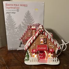 Dept 56 GINGER'S COTTAGE North Pole Village 6005428 BRAND NEW IN BOX Gingers picture