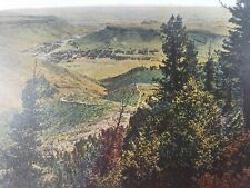 C 1910 Aerial Birds Eye View of Golden and Clear Creek Valley CO DB Postcard picture