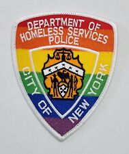 Vintage Official New York City  Homeless Services Police Department PRIDE picture