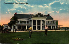 PC GOLF, PITTSBURGH GOLF CLUB, Vintage Postcard (b45384) picture