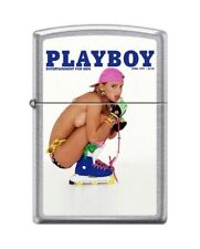 Zippo 85410 Playboy Cover Girl in Bikini Roller Blades April 1991 Lighter picture