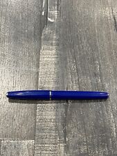 Vintage Platignum Silverline Fountain Pen NiB B4 - Light Blue Made in England picture