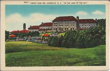 Asheville North Carolina Postcard Grove Park Inn Vintage Travel 1944 Posted picture