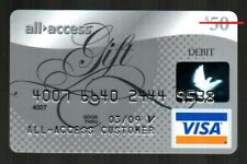 INTER NATIONAL BANK All-Access Customer 2006 Gift Card ( $0 - NO VALUE ) V2 picture