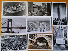 LOT OF 8    NEW YORK CITY, NEW YORK   Real Photo  Postcards    RPPC picture