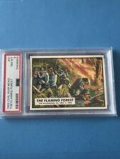 1962 TOPPS CIVIL WAR NEWS # 81 PSA 8 The Flaming Forest NM-MT picture