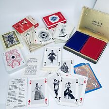 Vintage Playing Cards 5 Sets inc Rare Victor Hugo L’homme qui rit Shakespeare X5 picture