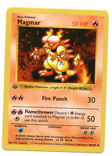 Base Set 1st Edition Uncommon Magmar Pokemon Card - 36/102 - EXC / Near Mint picture