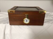Cigar Humidor wood box gently used picture