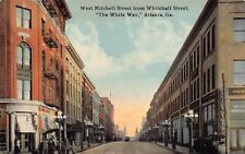 GA~GEORGIA~ATLANTA~WEST MITCHELL STREET FROM WHITEHALL~JACOBS PHARMACY~C.1910 picture