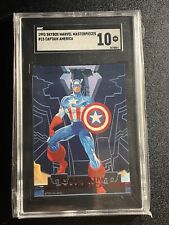 1993 SKYBOX Marvel Masterpieces #15 Captain America picture
