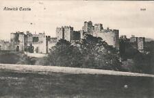 1908 Antique Valentine's Alnwick Castle POSTCARD to Drinkstone Bury St. Edmunds picture