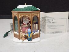 1995 Hallmark Keepsake Ornament Coming to See Santa  Light and Motion Voice picture