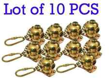 LOT OF 10 PCS GOLDEN FINISH DIVING HELMET KEY CHAIN BRASS VINTAGE MARINE GIFT picture