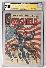 Strange Tales #167 (1968) - CGC 7.0 OW - Signed by Steranko (JSA Authenticated) picture