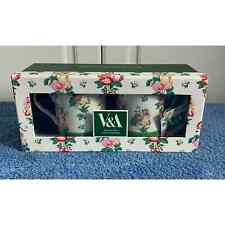 Victoria and Albert Museum, London, Summer Rose Mug Set New in Box picture