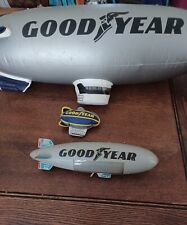 Vintage Goodyear blimp inflatable 32” + small Blimp and A  Model Blimp picture