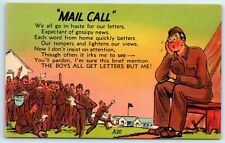 Postcard WW2 Military Comic 