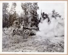 1941 47th Field Artillery Firing 75mm Anti Tank Gun Wadesboro N.C. News photo picture