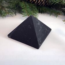 Pyramid Unpolished shungite 50x50mm 1,97 inches EMF protection Russia C60 picture