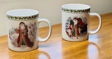 National Wildlife Federation Margaret Cobane Father Christmas Mugs - Set of 2 picture