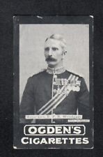 1901 Trade Card General EDWARD WOODGATE Second Boer War Anglo-Zulu War picture