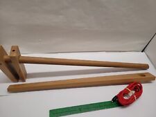 Rare: Pablo Clamp Wood LED Desk Lamp - Modern White Oak- PARTS ONLY picture