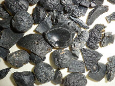 Black Indochinite Tektite Stone 1 to 15 gram size Small Pieces 80 gram Lot picture