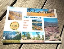 5426 Vintage  (1959)Oregon Richfield Oil  Booklet 100th Anniversary Wildflowers picture
