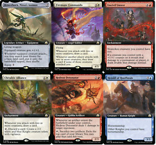Choose your BORDERLESS / Extended ~ Commander: March of the Machine [ NM ] picture