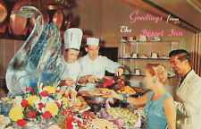 Vintage Postcard, Huge Food Buffet, Las Vegas, Nevada, Long Ago* picture