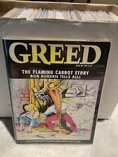 GREED #6- 1ST MILK & CHEESE  BLEAK HOUSE FLAMING CARROT COVER 1989 picture