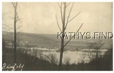 REAL PHOTO POSTCARD D+1024 BLISSFIELD OH 1913 FLOOD - POSTAGE 1913 picture