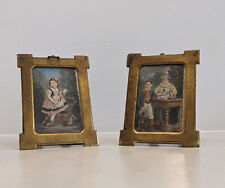Walery Photographs in Brass Frames - Marseilles Circa 1870s picture