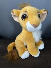 Vintage Mattel Baby Simba Purring Plush 1993 The Lion King Authentic Disney picture
