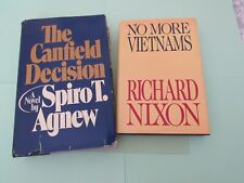 Great Set of Signed Books by President Richard Nixon and His VP Spiro Agnew picture