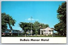 Hotel & Resort~DuBois PA~DuBois Manor Motel~A Turnkey Motel~Vintage Postcard picture