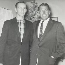 LC Photograph Men Young Man And Father Portrait  1956 picture