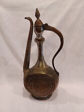 Middle Eastern Tinned Copper Ewer picture