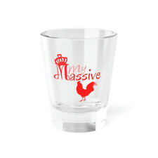 Funny My Massive you know what Shot Glass - Great Gift Idea picture