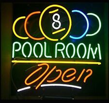 Pool Room Open Billiards Eight Balls 24